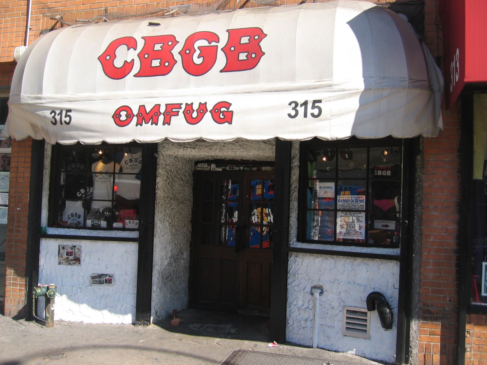 Punk Rock Exploded from CBGB's (image credits: wikimedia)