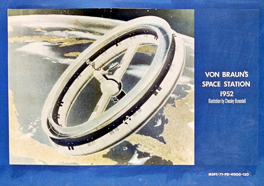 Across the Space Frontier by Cornelius Ryan, Wernher von Braun, and Others (image credits: flickr)