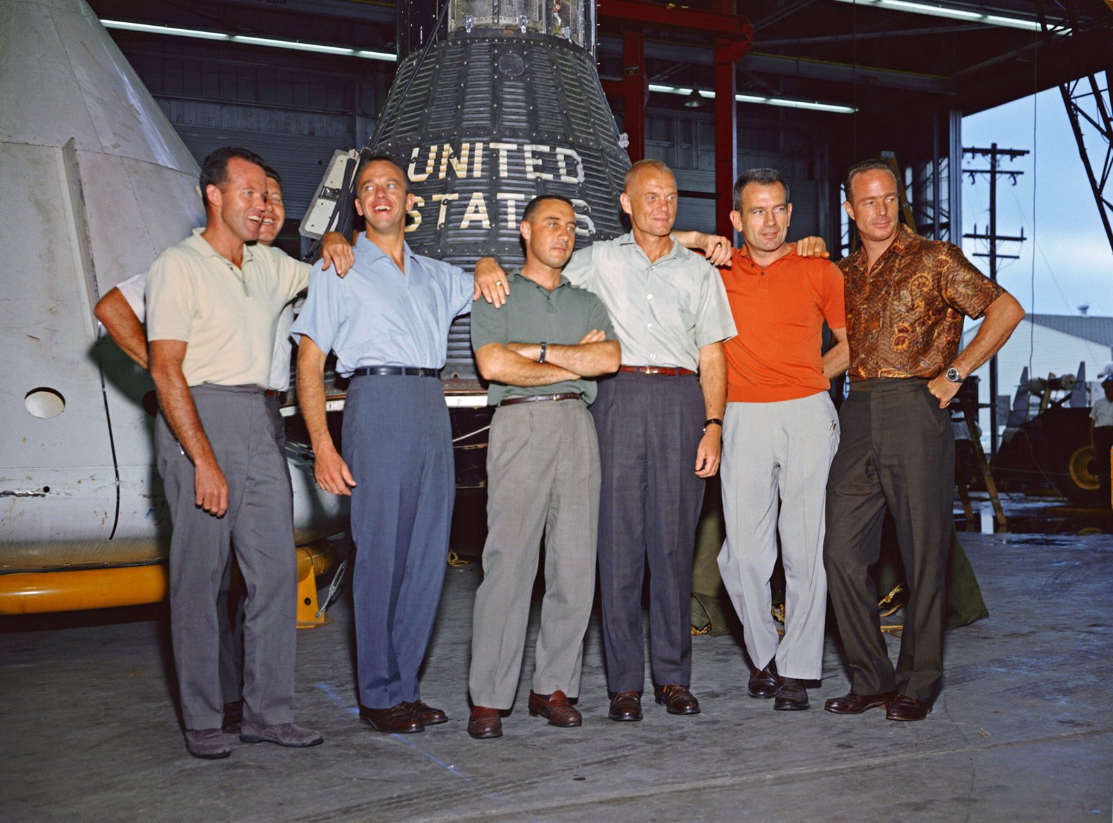 We Seven by The Mercury Astronauts (image credits: By NASA, Public domain, https://commons.wikimedia.org/w/index.php?curid=1662972)