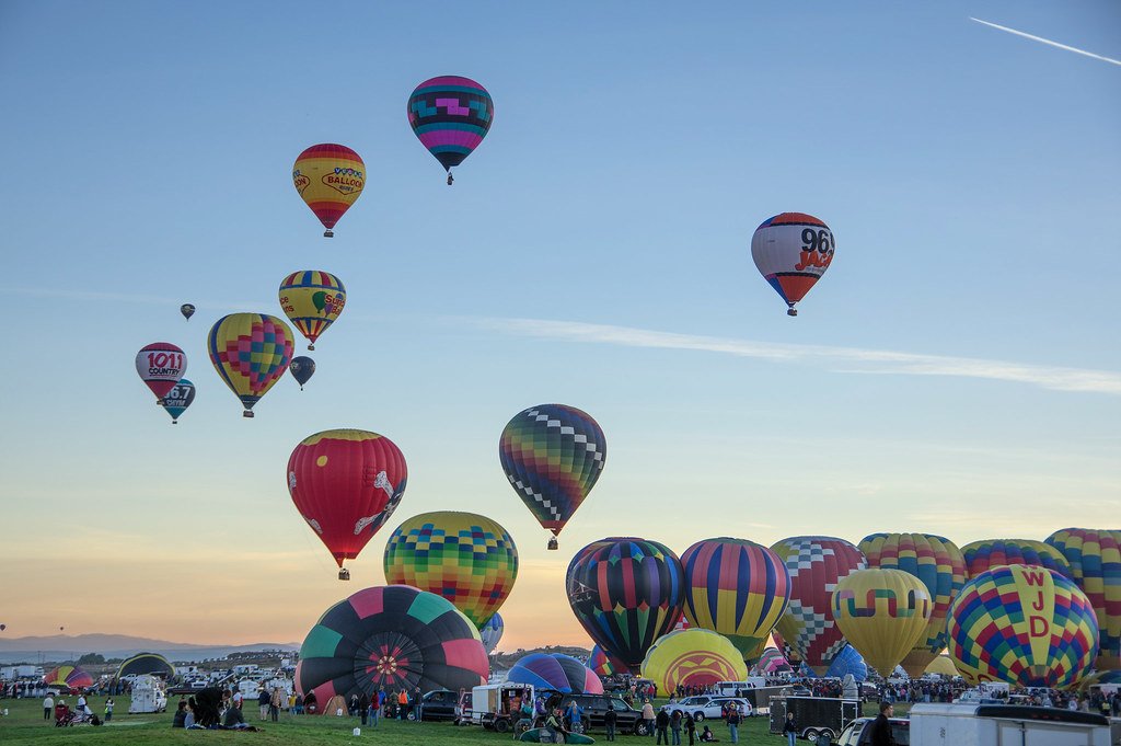 International Balloon Fiesta: Albuquerque's Rise to the Sky (image credits: flickr)