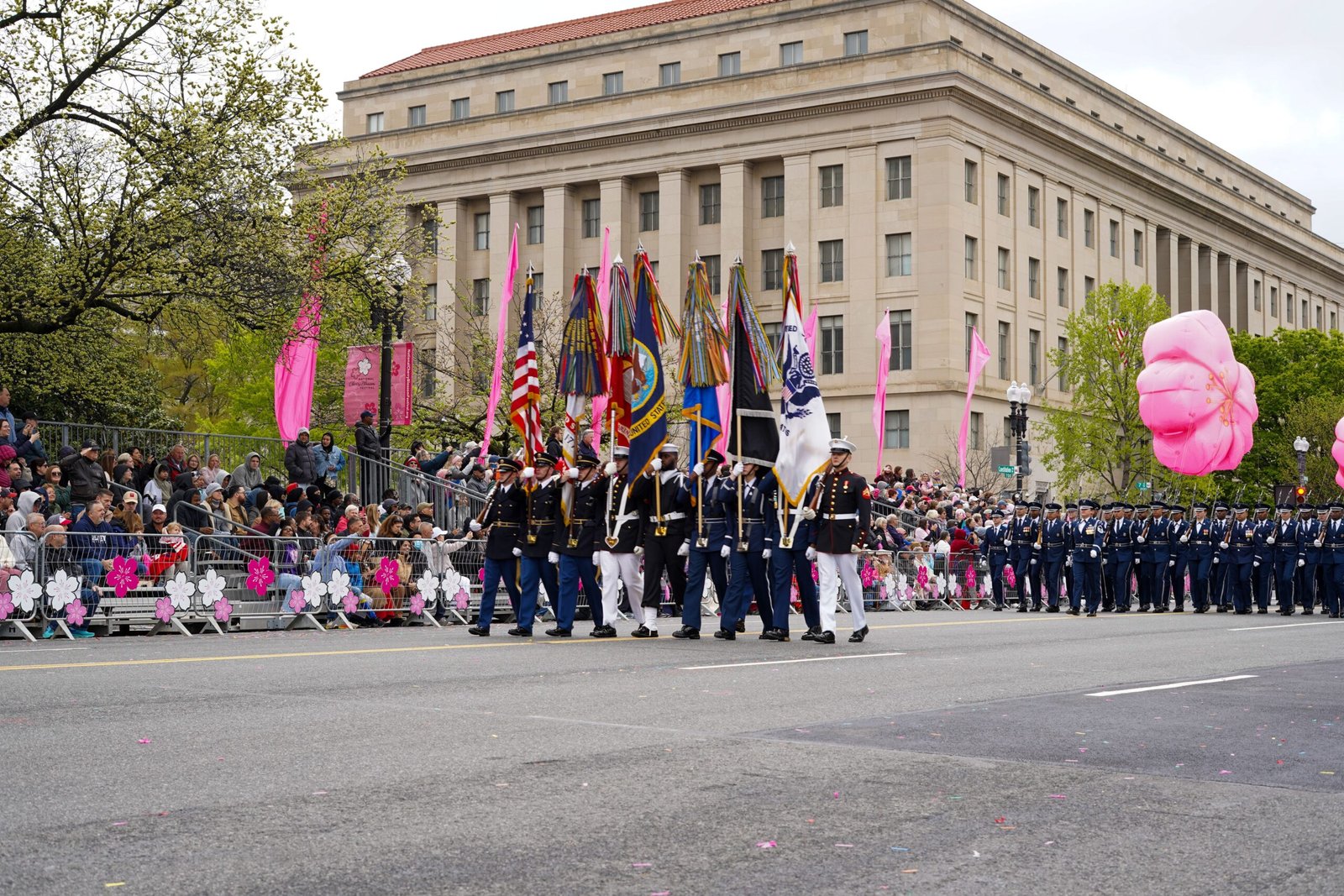 The Science and Spectacle of the National Cherry Blossom Festival (image credits: By 3d U.S. Infantry Regiment (The Old Guard), Public domain, https://commons.wikimedia.org/w/index.php?curid=163723163)