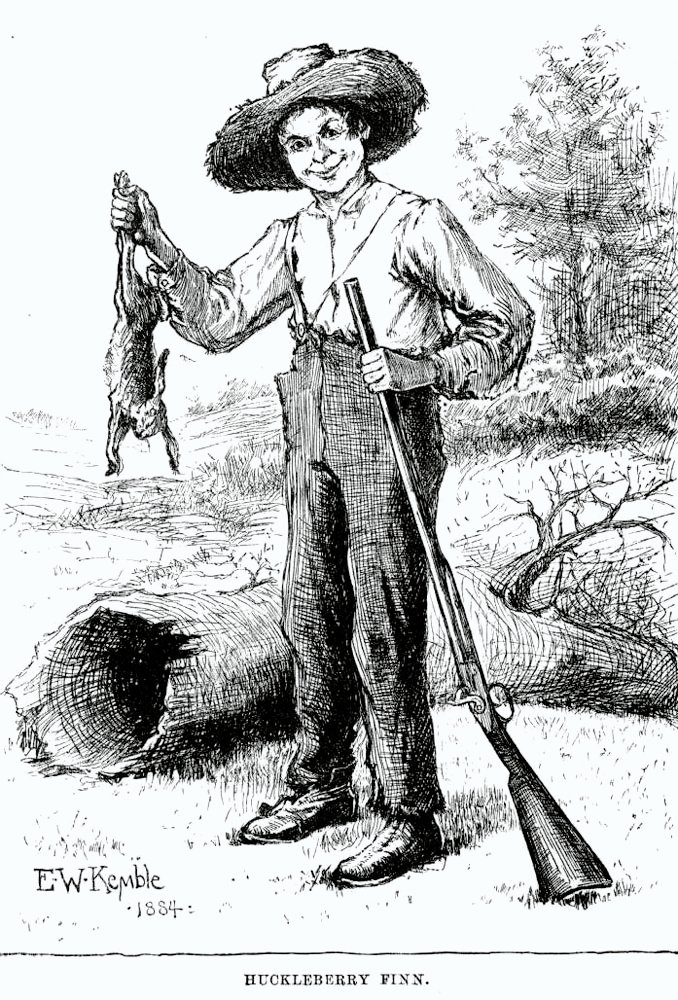 Huckleberry Finn and Free Speech in Schools (image credits: Transferred from en.wikipedia to Commons., Public domain, https://commons.wikimedia.org/w/index.php?curid=1854602)