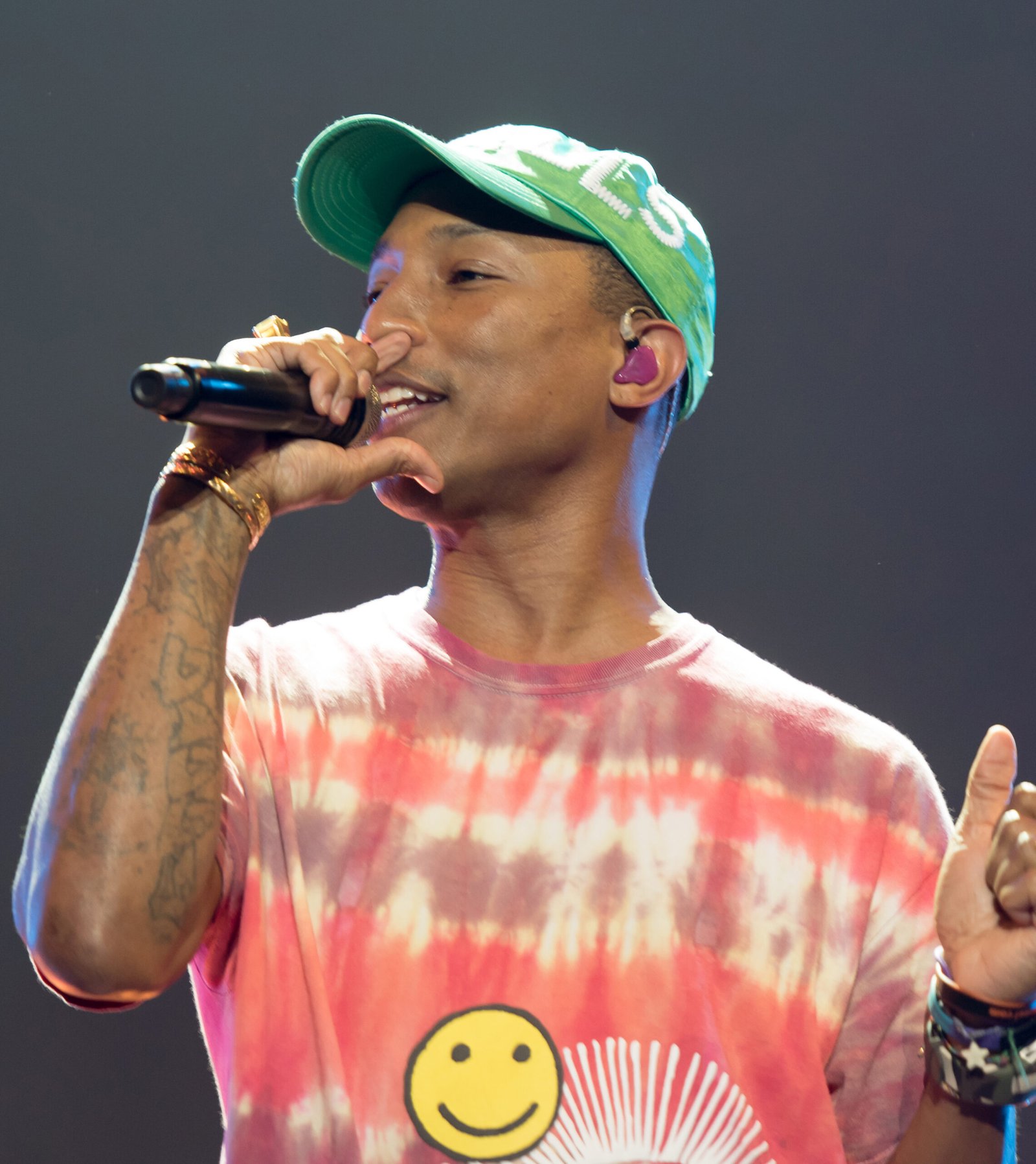 4. “Happy” by Pharrell Williams (image credits: By Frank Schwichtenberg, CC BY-SA 4.0, https://commons.wikimedia.org/w/index.php?curid=61084968)