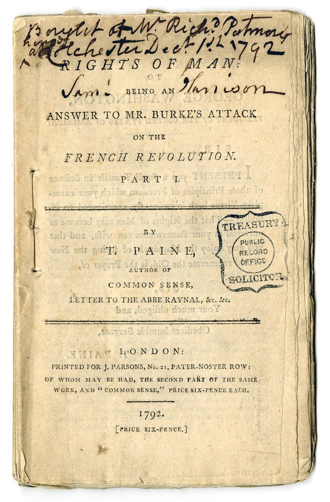 12. The Rights of Man by Thomas Paine (image credits: flickr)