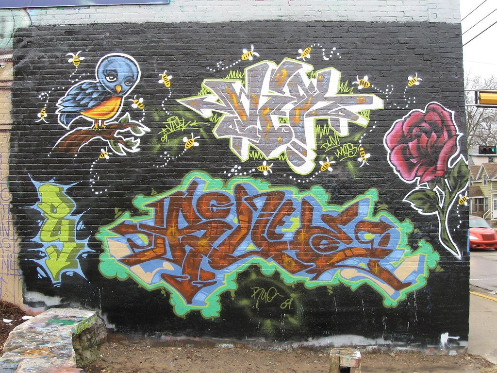 Graffiti and Hip-Hop: A Shared Birthplace (image credits: flickr)