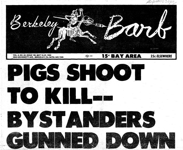 The Berkeley Barb: California's Counterculture Voice Goes Silent (image credits: wikimedia)