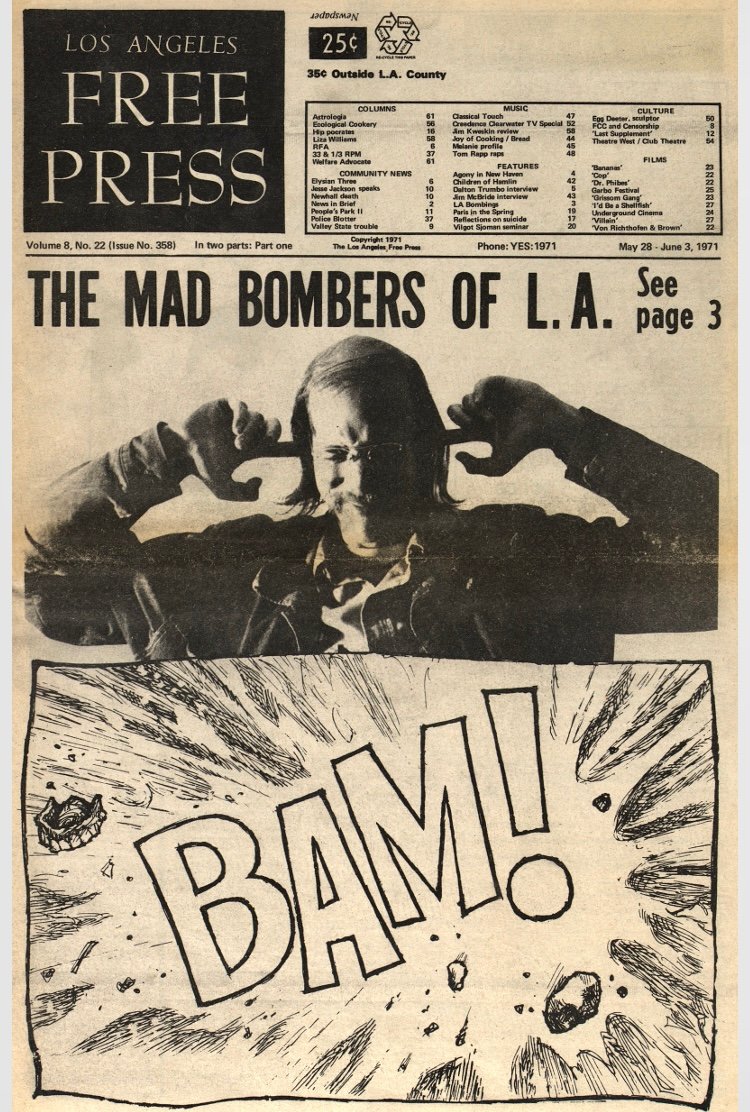 The Los Angeles Free Press: When Fire Claimed the Archives (image credits: By Los Angeles Free Press, CC BY-SA 4.0, https://commons.wikimedia.org/w/index.php?curid=131374337)