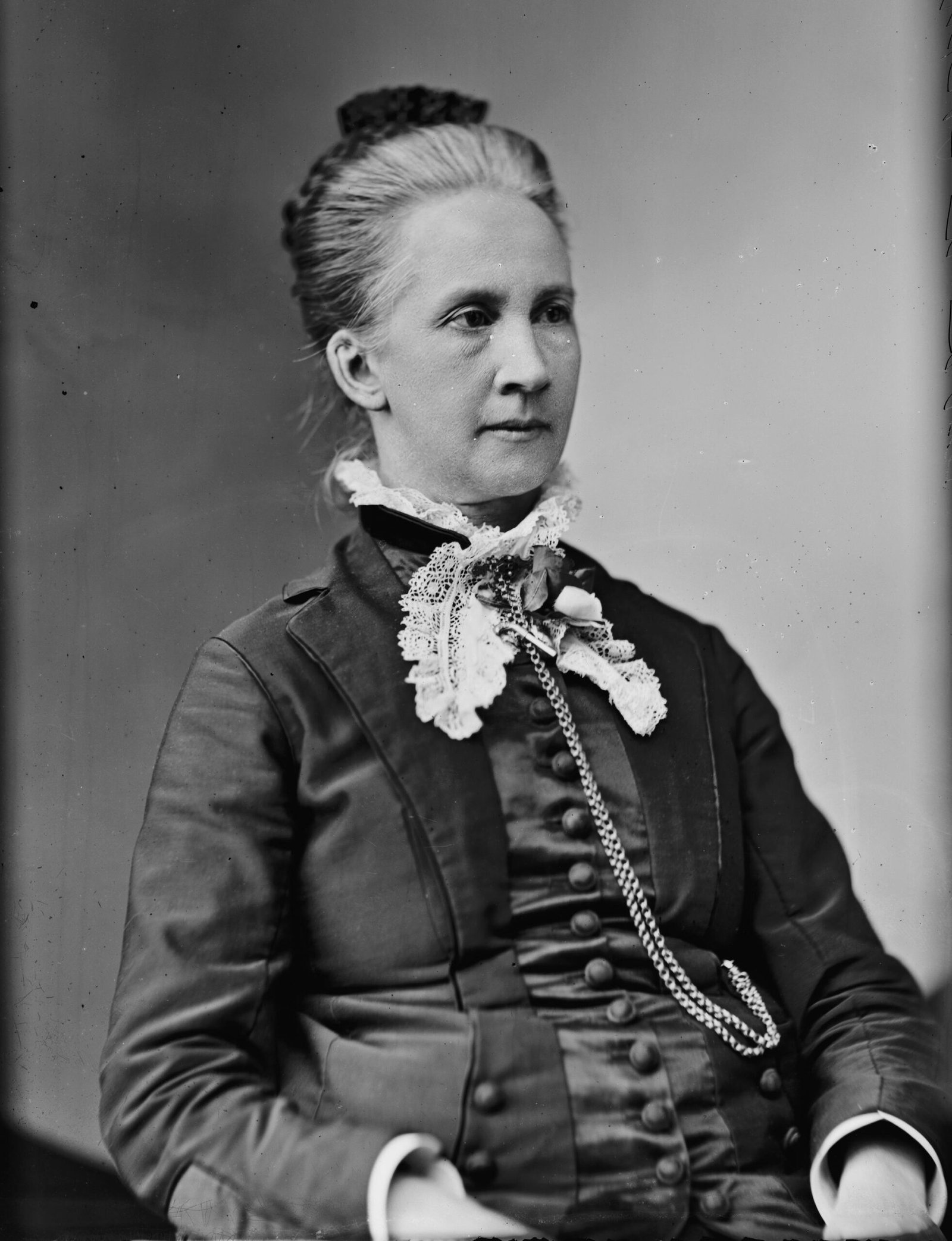 7. Belva Lockwood (image credits: Library of Congress Prints and Photographs Division. Brady-Handy Photograph Collection.  http://hdl.loc.gov/loc.pnp/cwpbh.04374. CALL NUMBER:  LC-BH832- 695 <P&P>[P&P], Public domain, https://commons.wikimedia.org/w/index.php?curid=1485326)