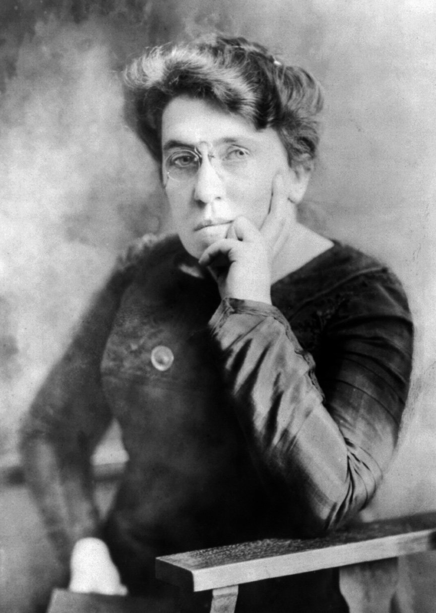 6. Emma Goldman (image credits: Library of Congress[1], Public domain, https://commons.wikimedia.org/w/index.php?curid=5465320)