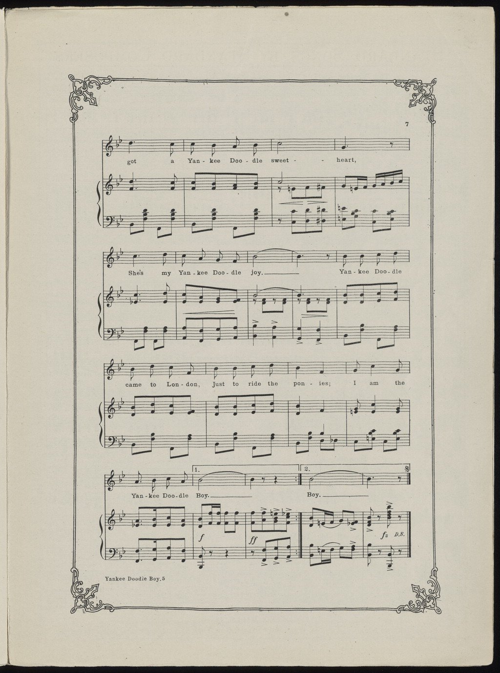 18. “Yankee Doodle” (Traditional) (image credits: Library of Congress[1], Public domain, https://commons.wikimedia.org/w/index.php?curid=5106636)