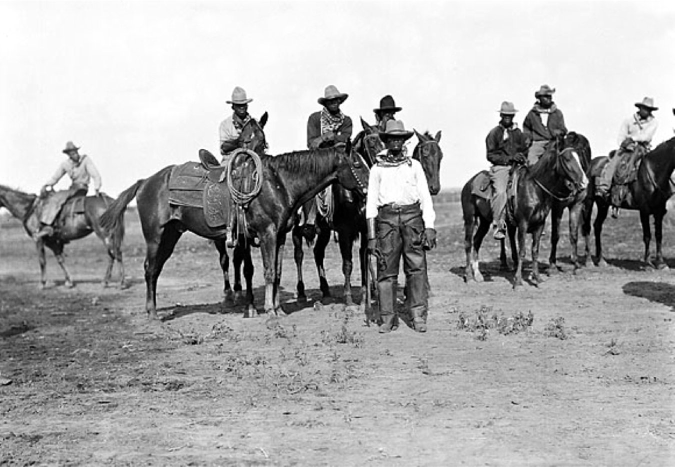 Race, Identity, and the Black Cowboy (image credits: Texas State Historical Association, Public domain, https://commons.wikimedia.org/w/index.php?curid=61198287)