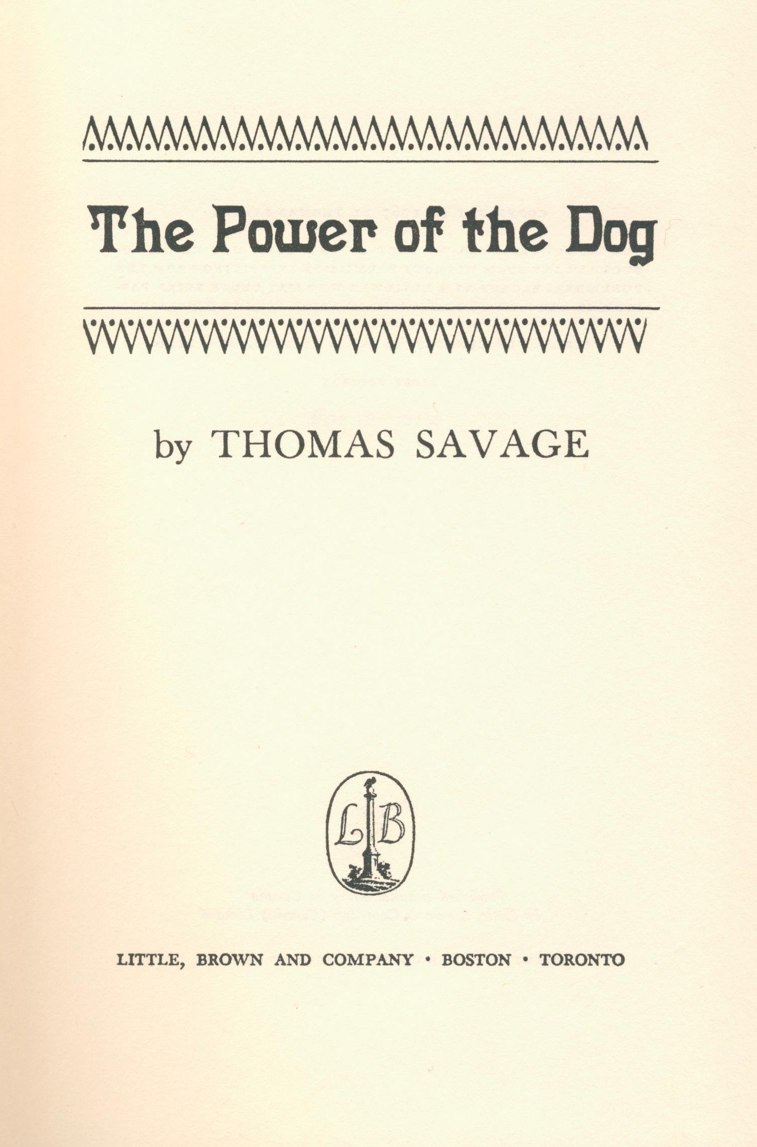 Faith, Doubt, and the Search for Meaning (image credits: Thomas Savage: The Power of the Dog. Little, Brown and Company, Boston 1967., Public domain, https://commons.wikimedia.org/w/index.php?curid=113301629)