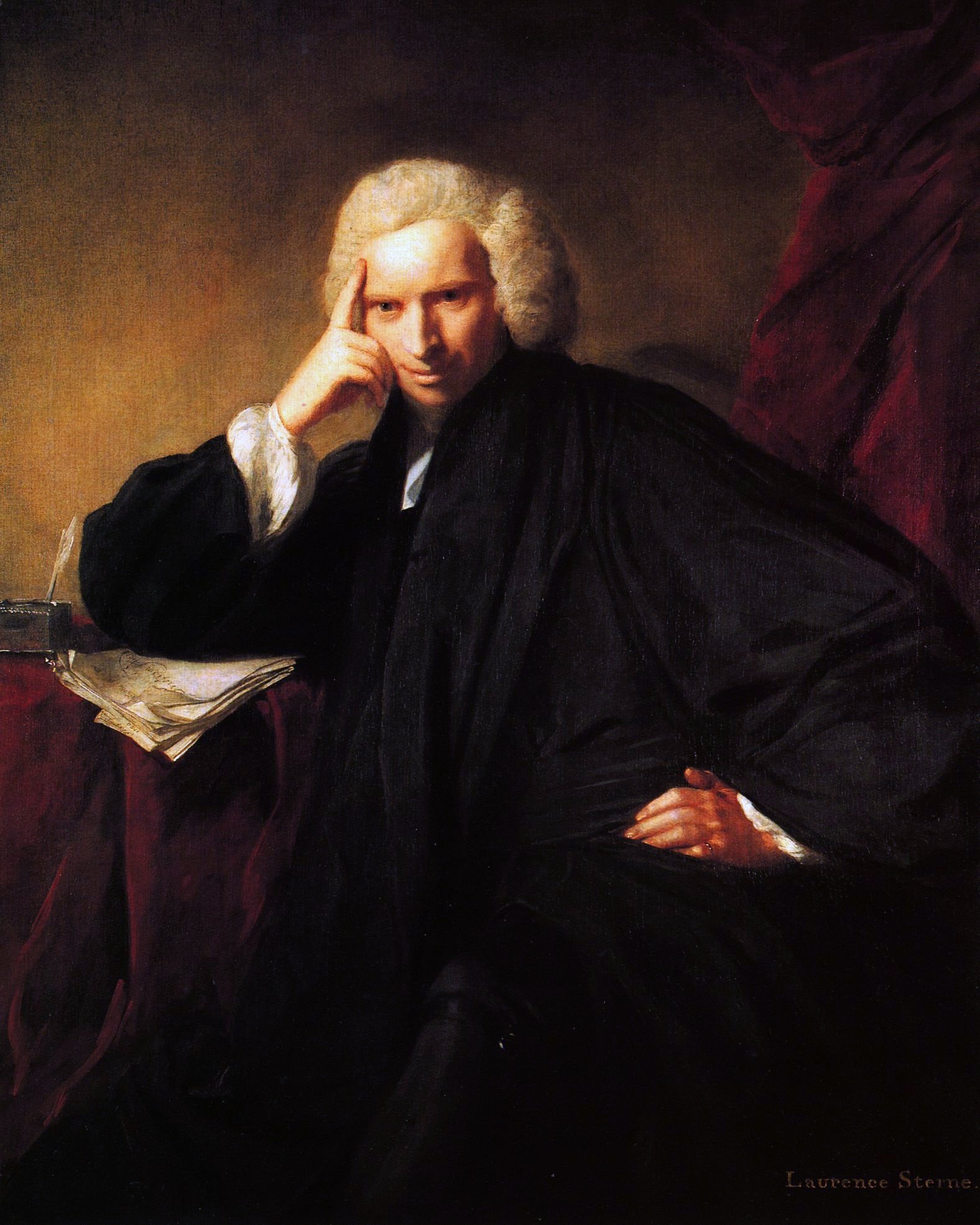 Tristram Shandy – Laurence Sterne (image credits: one or more third parties have made copyright claims against Wikimedia Commons in relation to the work from which this is sourced or a purely mechanical reproduction thereof. This may be due to recognition of the 