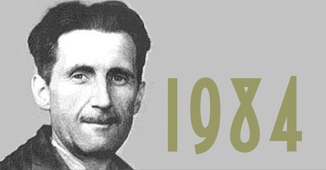 1984 – George Orwell (image credits: Transferred from en.wikipedia to Commons.

(Original text: http://www.netcharles.com/orwell/), Public domain, https://commons.wikimedia.org/w/index.php?curid=2433907)