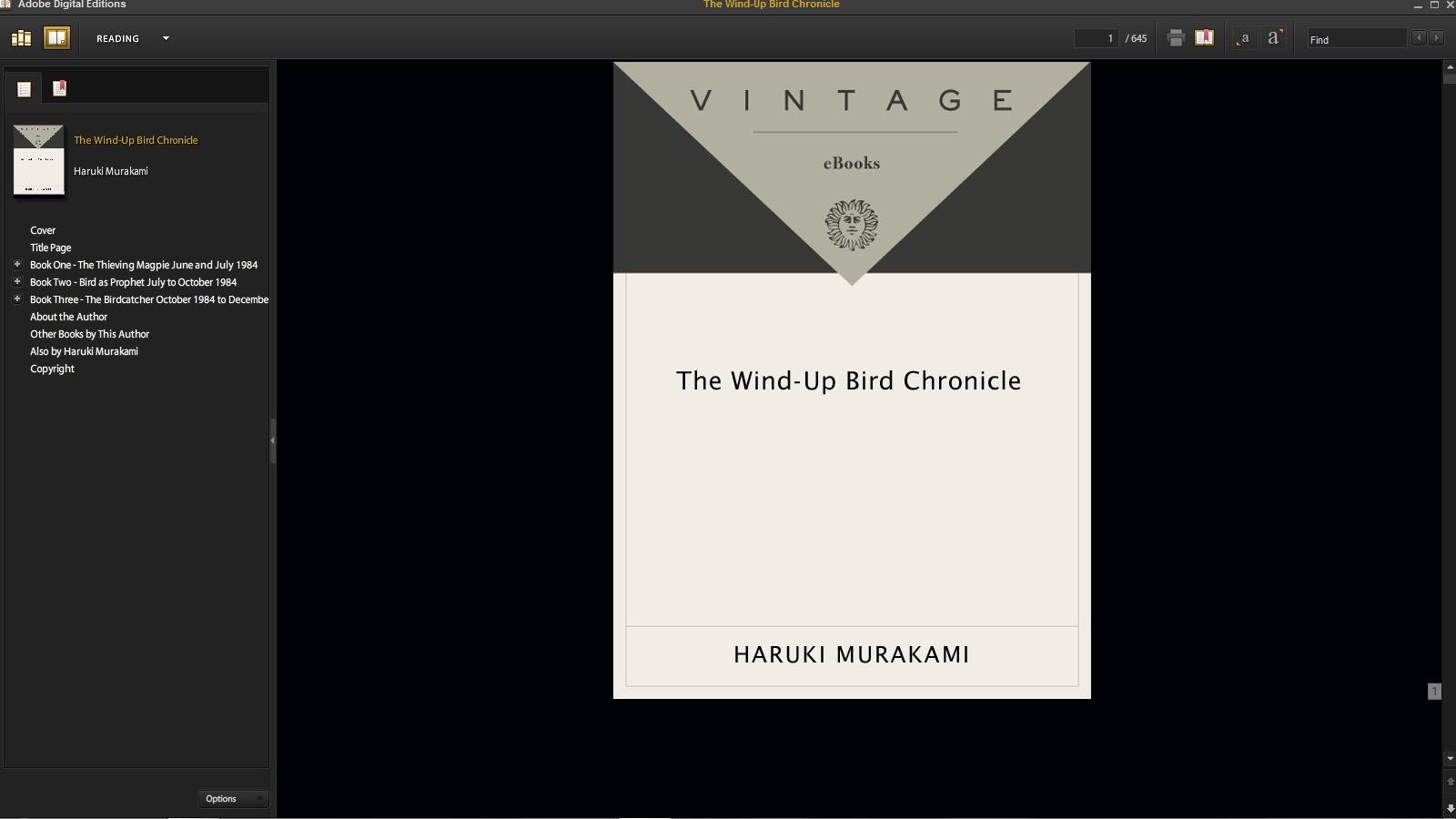 The Wind-Up Bird Chronicle – Haruki Murakami (image credits: The wind-up bird chronicle, CC BY-SA 2.0, https://commons.wikimedia.org/w/index.php?curid=52835633)