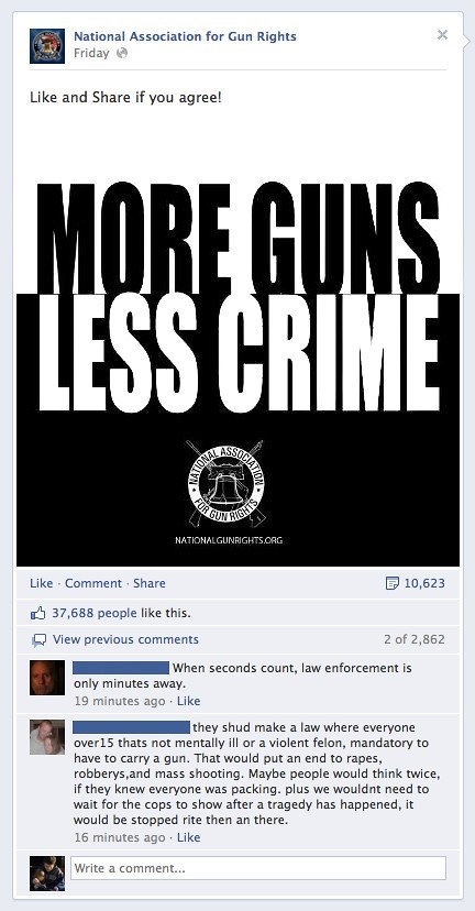 Must Own a Gun (Kennesaw, Georgia, 1982) (image credits: flickr)