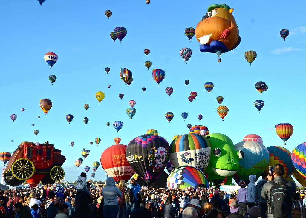 Albuquerque International Balloon Fiesta (USA) (image credits: flickr)