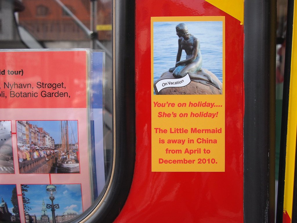 The Little Mermaid's Painful Sacrifice (image credits: flickr)