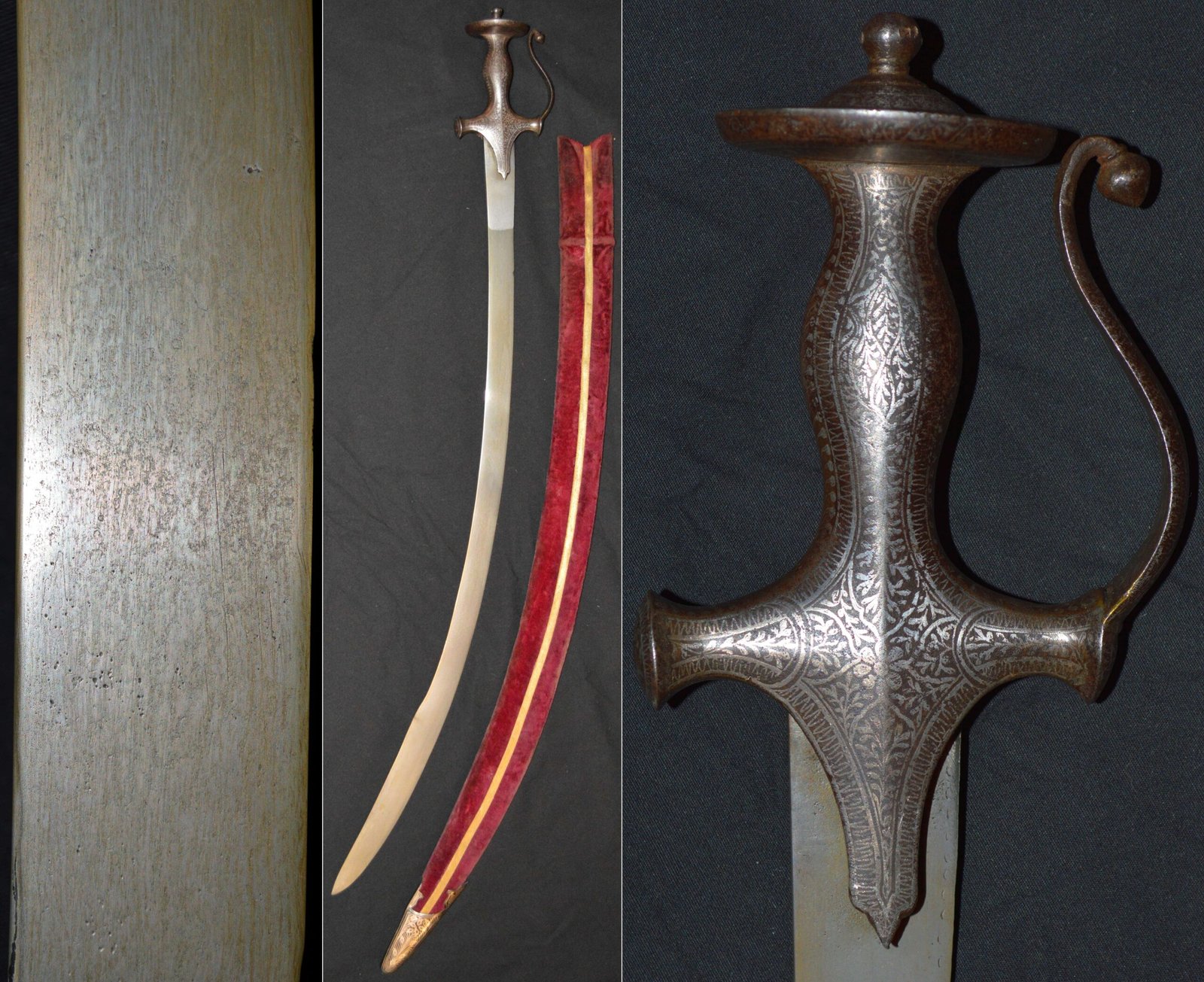 Indian Wootz Steel: The Original Damascus (image credits: By Worldantiques, CC BY-SA 3.0, https://commons.wikimedia.org/w/index.php?curid=35661254)