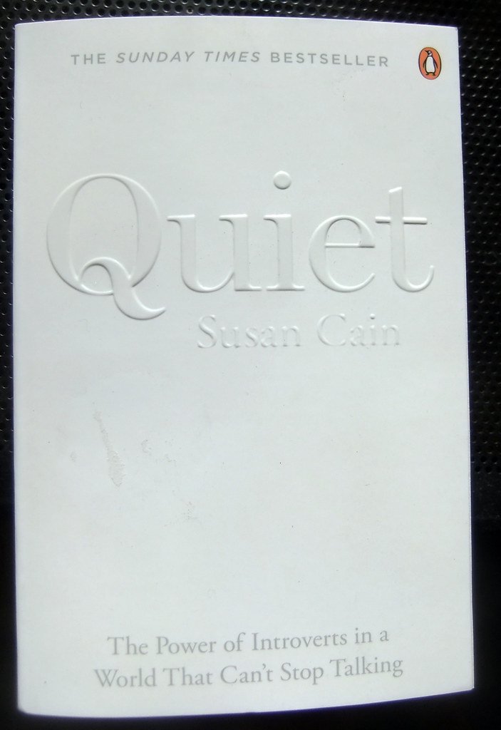 7. “Quiet: The Power of Introverts in a World That Can’t Stop Talking” by Susan Cain (image credits: flickr)