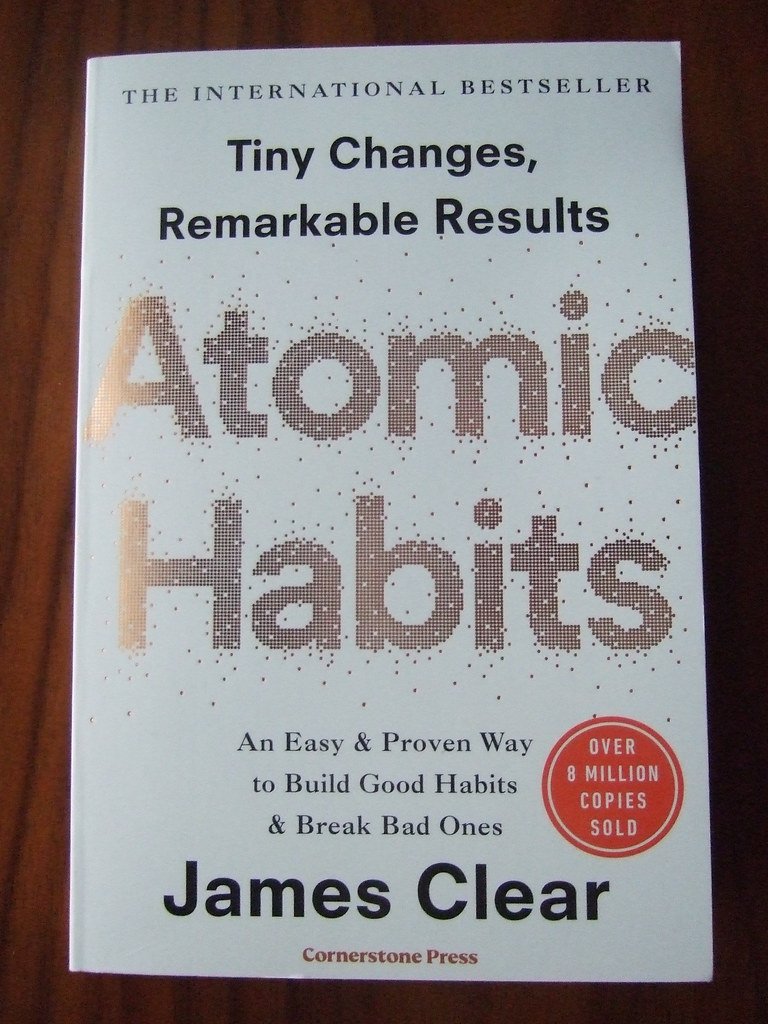 12. “Atomic Habits” by James Clear (image credits: flickr)