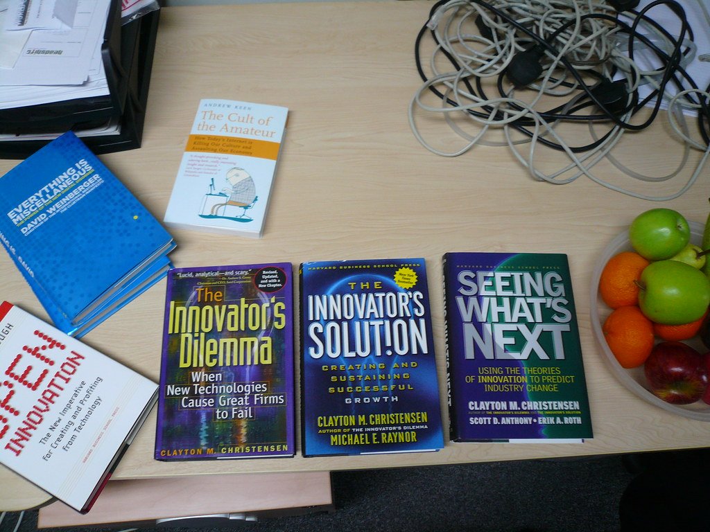 14. “The Innovator’s Dilemma: When New Technologies Cause Great Firms to Fail” by Clayton M. Christensen (image credits: flickr)