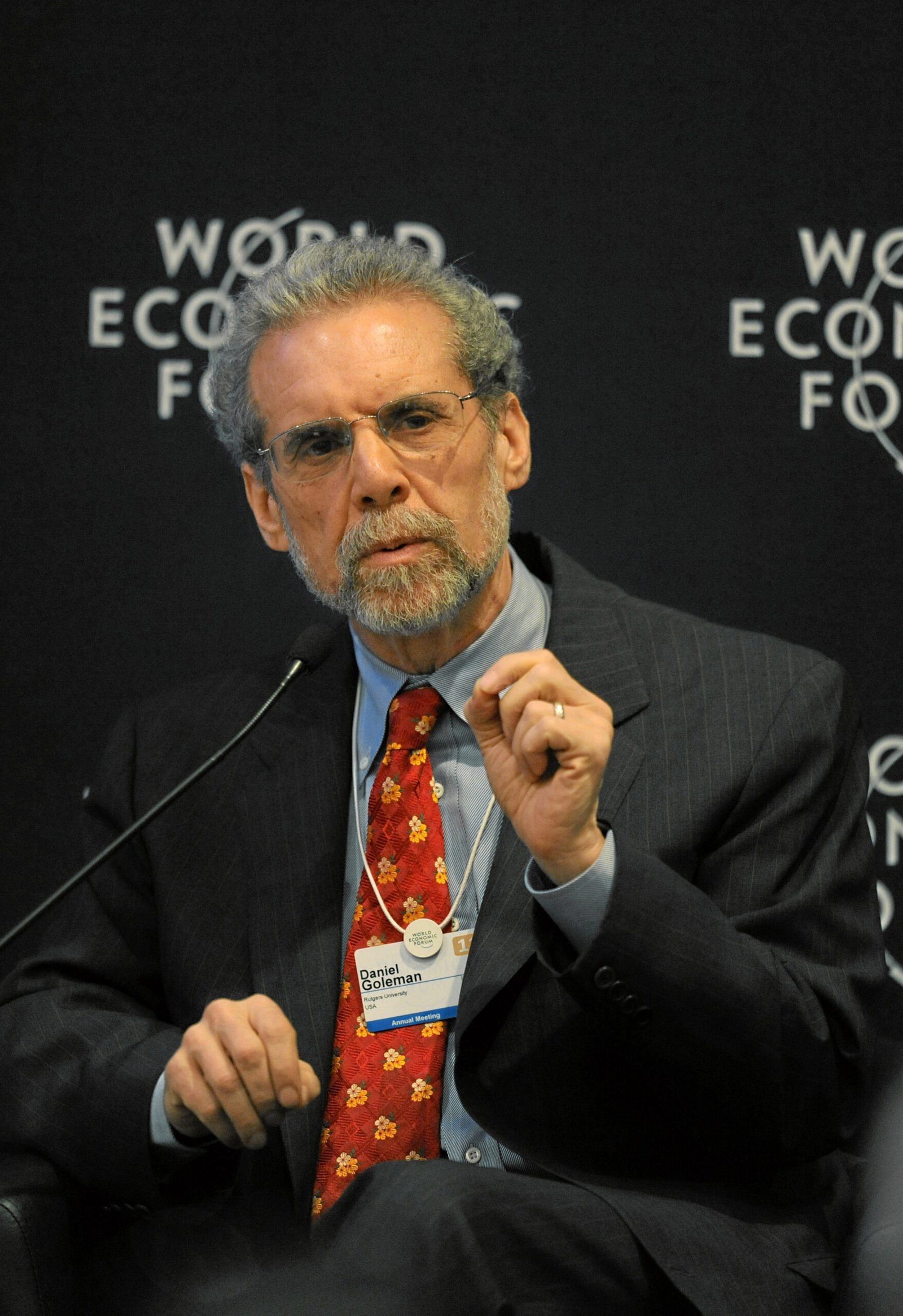 17. “Emotional Intelligence: Why It Can Matter More Than IQ” by Daniel Goleman (image credits: Flickr: Daniel Goleman - World Economic Forum Annual Meeting 2011, CC BY-SA 2.0, https://commons.wikimedia.org/w/index.php?curid=14858288)