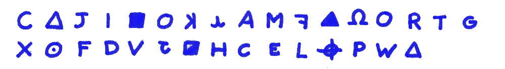 The Zodiac Killer's Final Cipher (image credits: wikimedia)