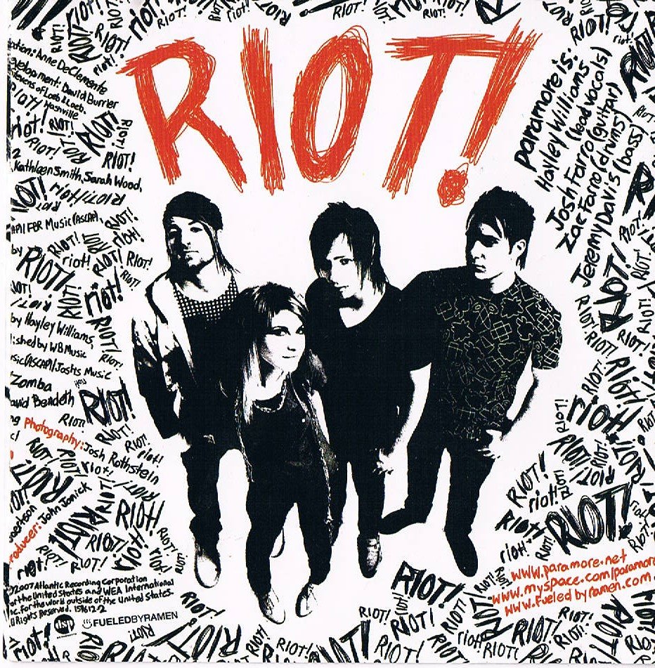 Riot! – Paramore (image credits: flickr)