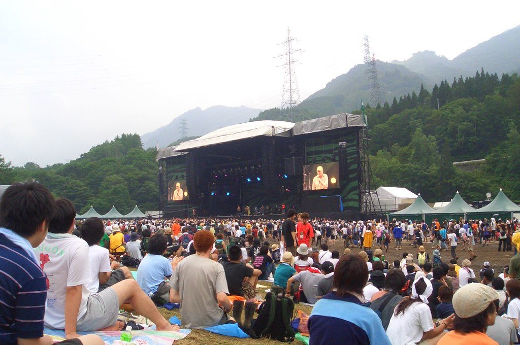 Fuji Rock Festival - Mountains Meet Music (image credits: flickr)