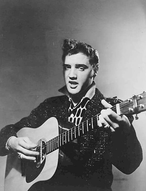 Elvis Presley – Hound Dog (Originally by Big Mama Thornton) (image credits: wikimedia)