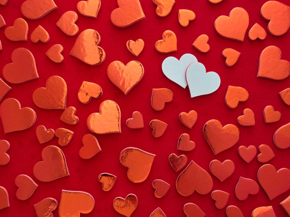 Valentine's Hearts from Roman Marriage Lotteries (image credits: stocksnap)