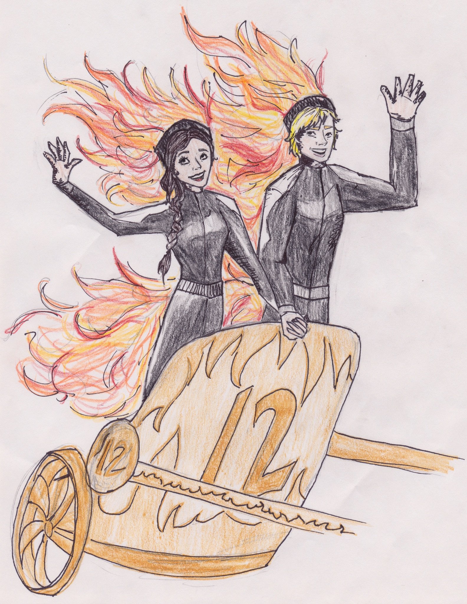 The Mockingjay Almost Sang from a Different Perspective (image credits: wikimedia)