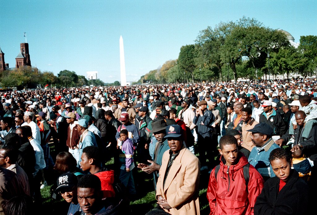 The Million Man March: A Statement of Unity (image credits: wikimedia)