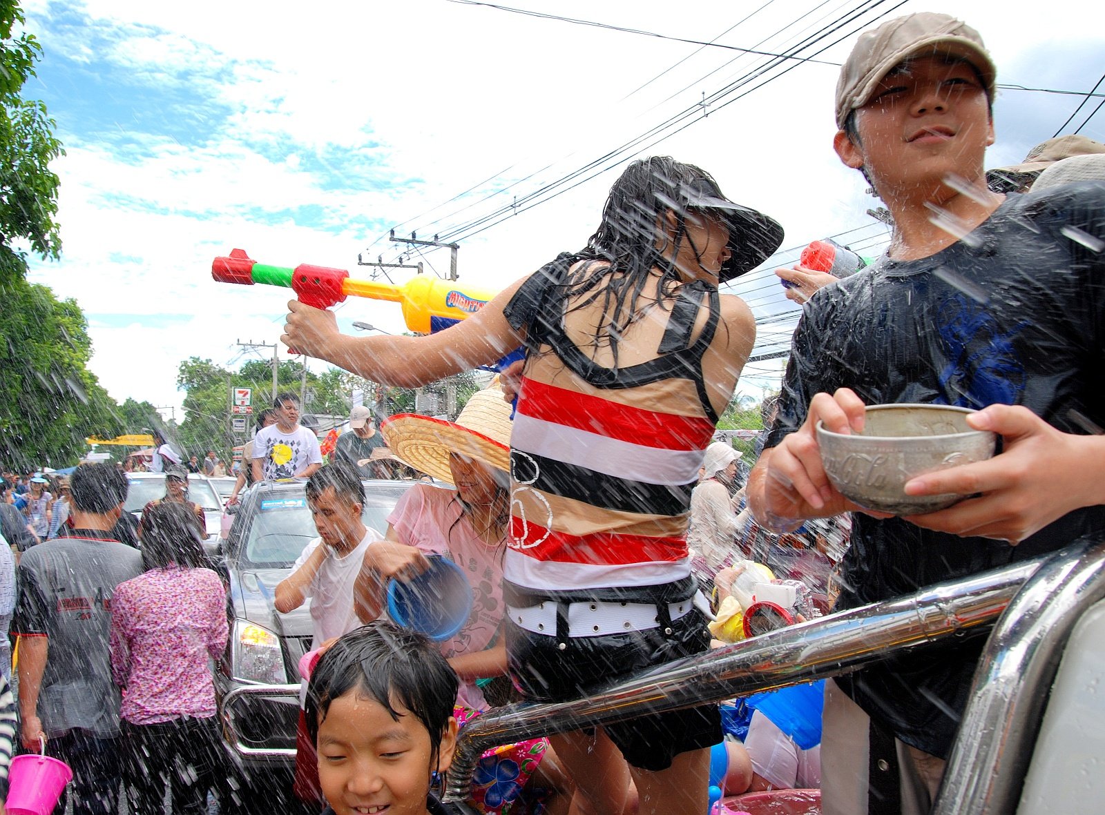 Songkran (Thailand) – The Water Festival (image credits: wikimedia)