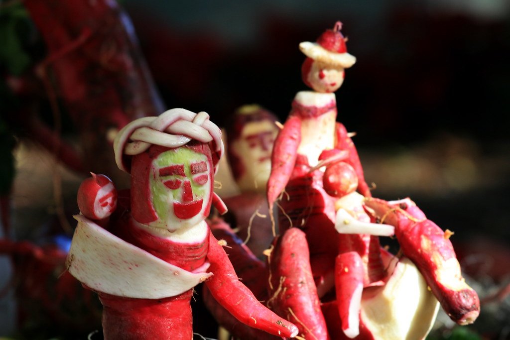 Night of the Radishes (Oaxaca, Mexico) (image credits: flickr)