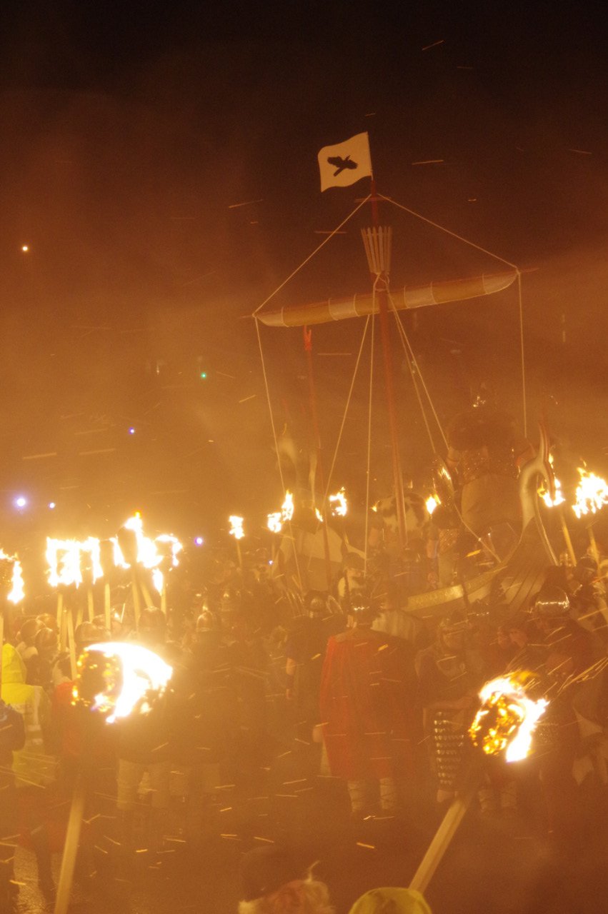 Up Helly Aa (Shetland Islands, Scotland) (image credits: wikimedia)