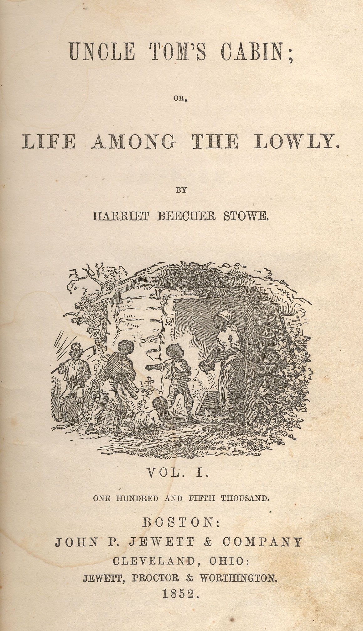Slavery and Morality in Harriet Beecher Stowe’s Uncle Tom’s Cabin (image credits: By Hammatt Billfggccxxxxings, Public domain, https://commons.wikimedia.org/w/index.php?curid=1974957)