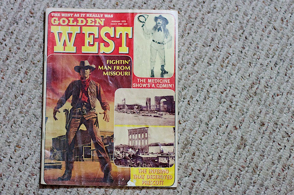Pulp Westerns: When Cowboys Ruled the Magazine Racks (image credits: flickr)