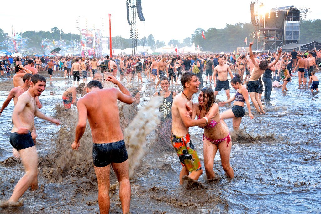 Woodstock's Legendary Muddy Mess (image credits: flickr)