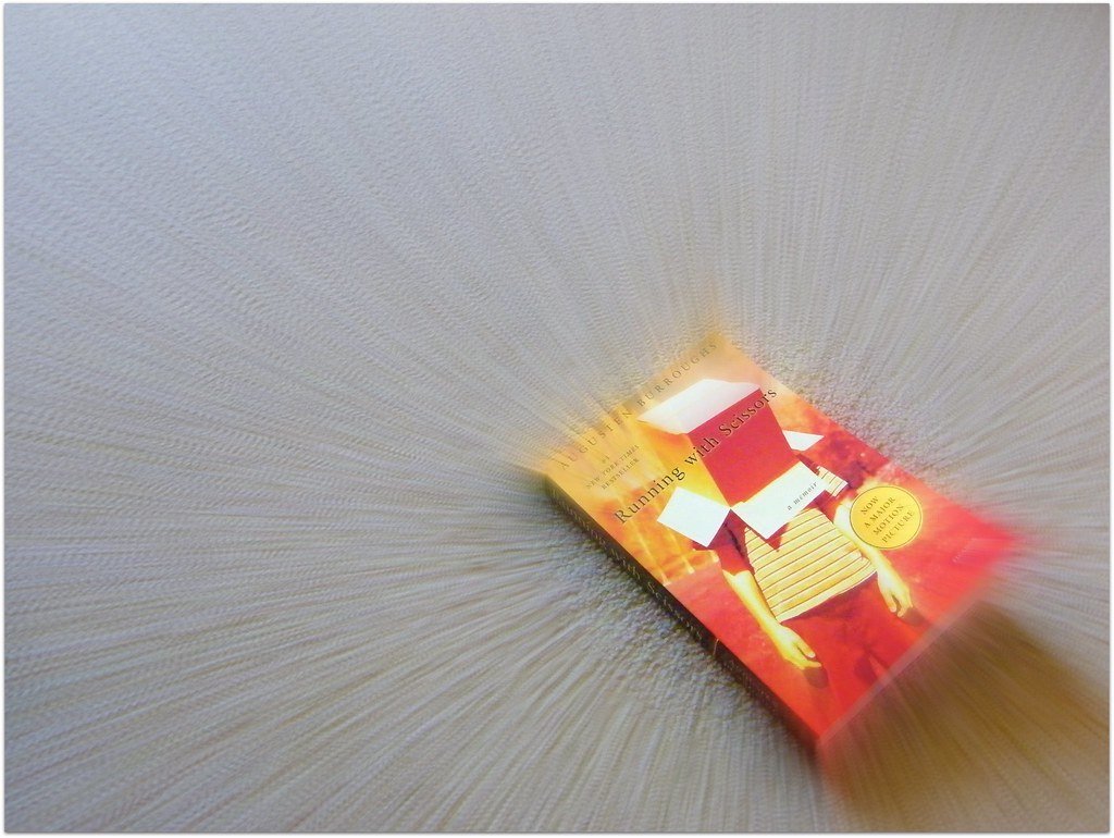 Running with Scissors by Augusten Burroughs (image credits: flickr)