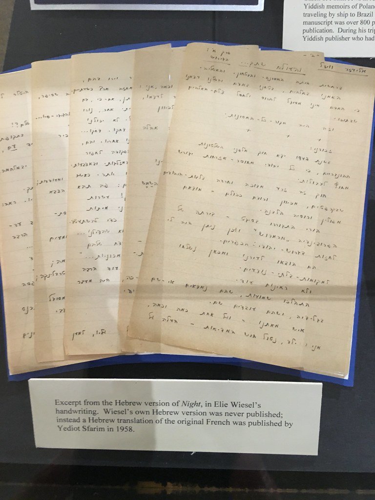 Night by Elie Wiesel (image credits: flickr)