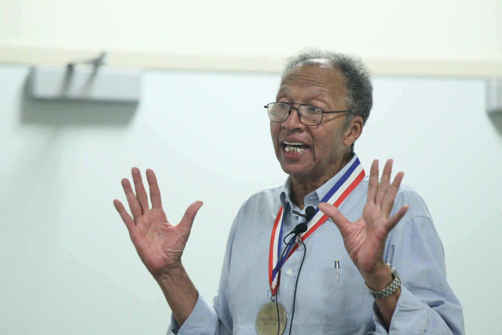 Bad Boy by Walter Dean Myers (image credits: By Kalamazoo Public Library, No restrictions, https://commons.wikimedia.org/w/index.php?curid=45455090)