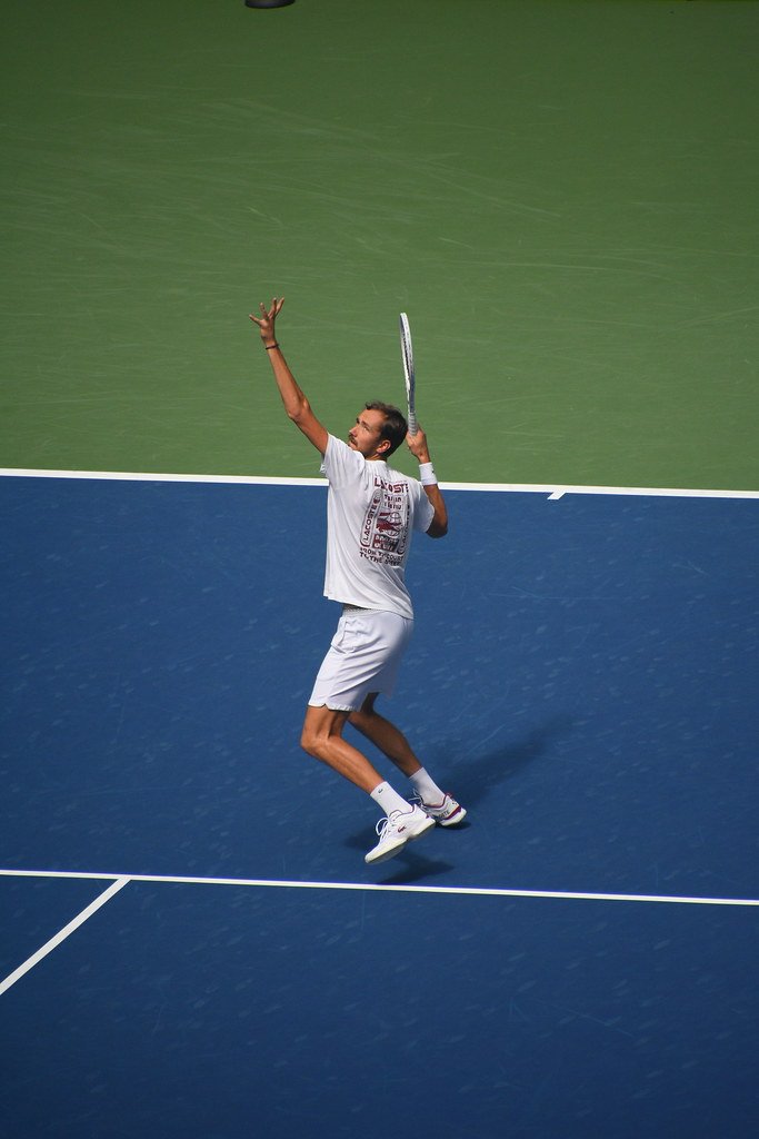 Daniil Medvedev’s Hard Court Consistency (image credits: flickr)