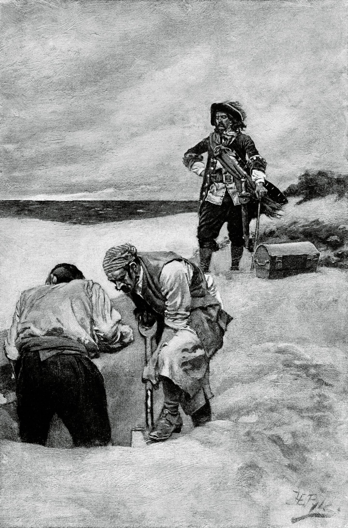 Captain William Kidd's Remaining Treasure (Image Credits: Wikimedia)