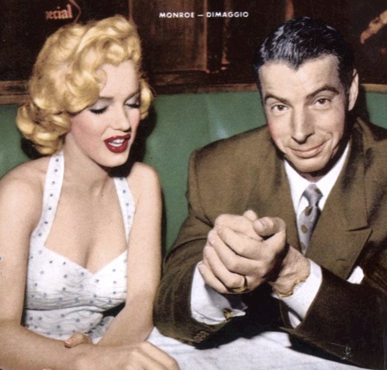 Joe DiMaggio and Marilyn Monroe's Power Couple Premium (Image Credits: Wikimedia)