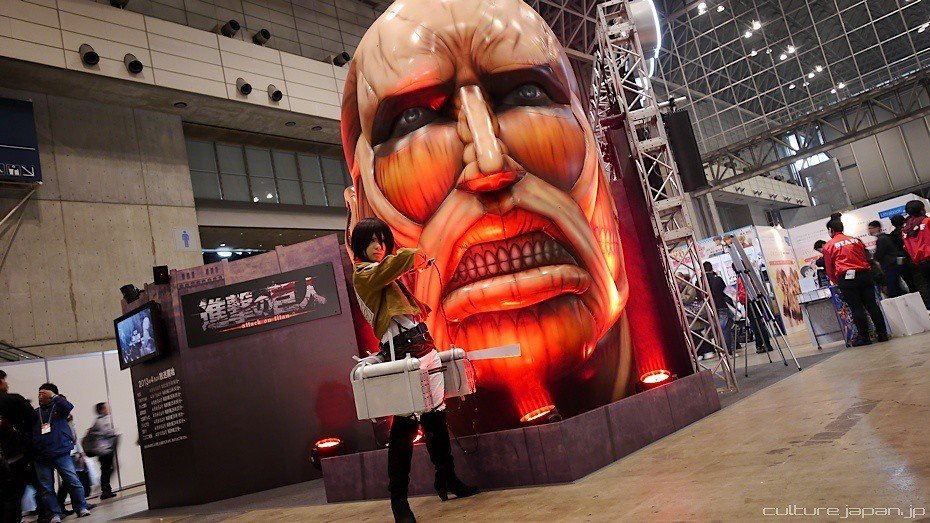 3. Attack on Titan (Image Credits: Flickr)