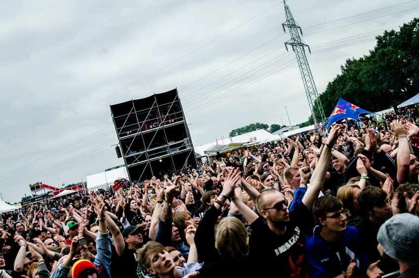 The Isle of Wight's Massive 1970 Gathering (Image Credits: Wikimedia)