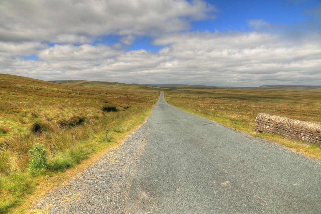 Brandon Swanson, Lost on a Minnesota Road (Image Credits: Rawpixel)