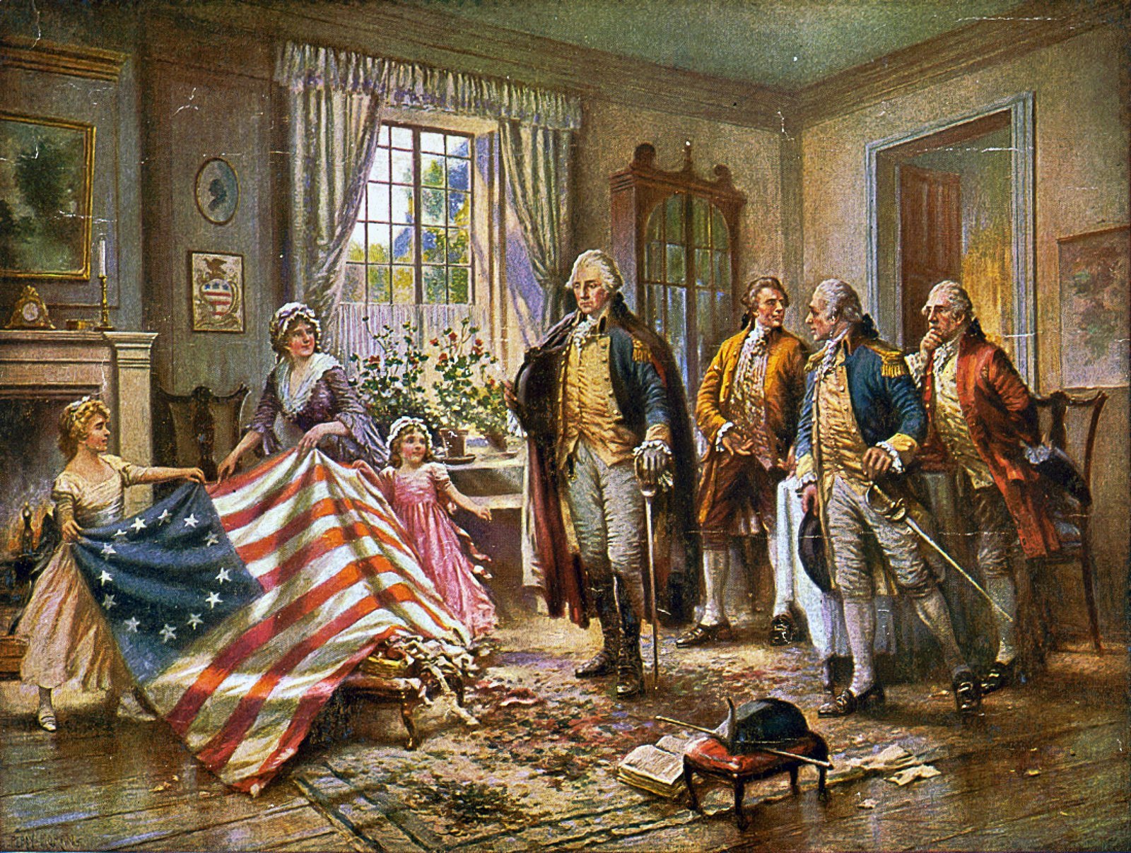 Betsy Ross and the Flag Nobody Can Prove She Sewed (Image Credits: Wikimedia)